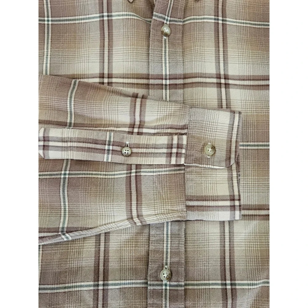 Polo Ralph‎ Lauren Shirt Mens 2XLT Tall Classic Fit Plaid Flannel Button Down